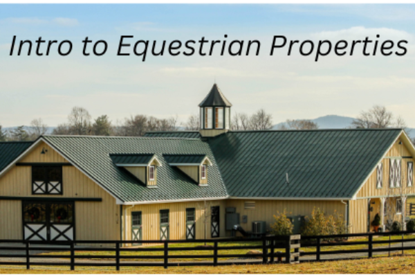 3 Hour Real Estate CE Class - Intro to Equestrian Properties